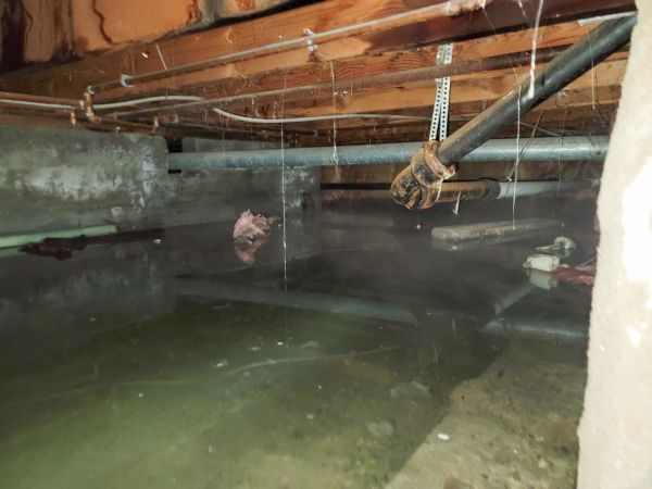 Crawlspace Water Restoration in Lenoir City